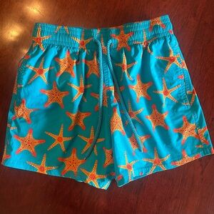 Vilebrequin Moorise Swim Shorts Curacao Starfish Mens
size Small